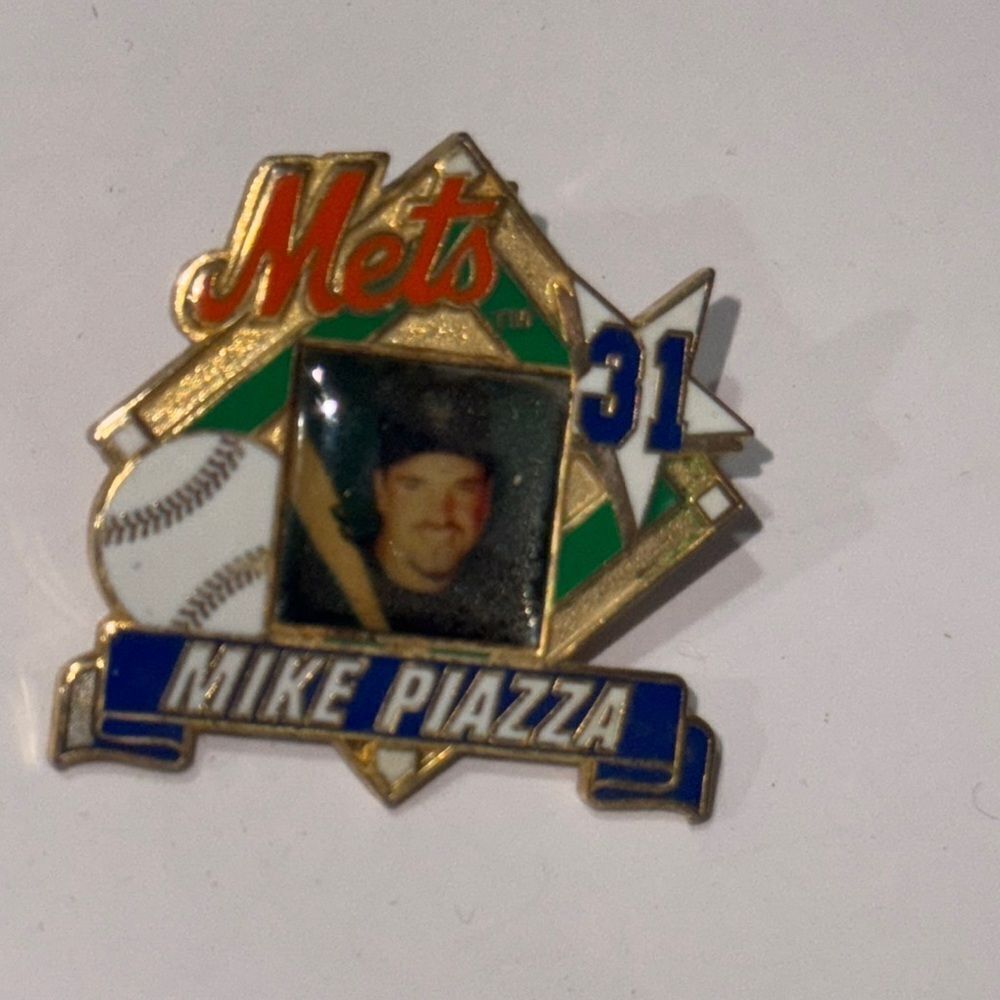 Mets Mike Piazza Pin - Picture 4 of 5
